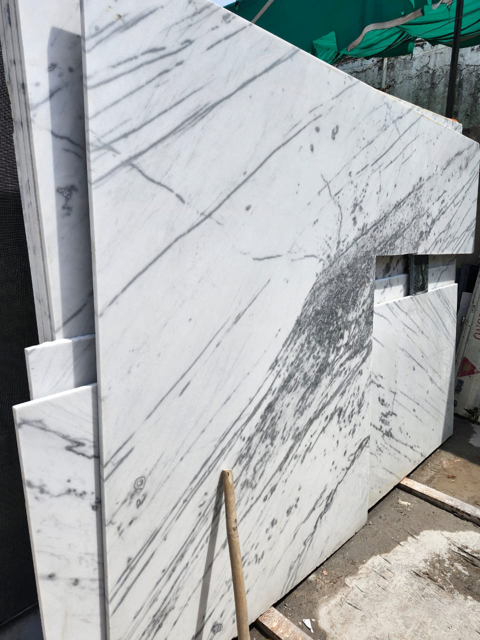 Grey Night Marble Slab – Premium Quality for Kitchen Tops, Table Tops & Stairs